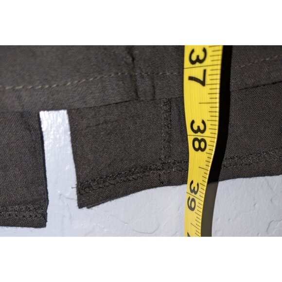 Vintage Michele Leslie Black Button Dress Rainbow Buttons Pockets Size 1X Cotton - Picture 7 of 7